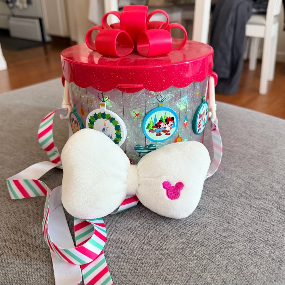 Disneyland holiday popcorn bucket
